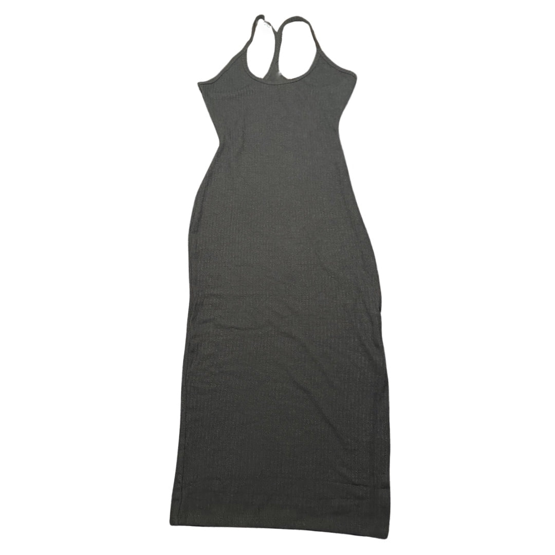 Stefania Ribbed Split Dress