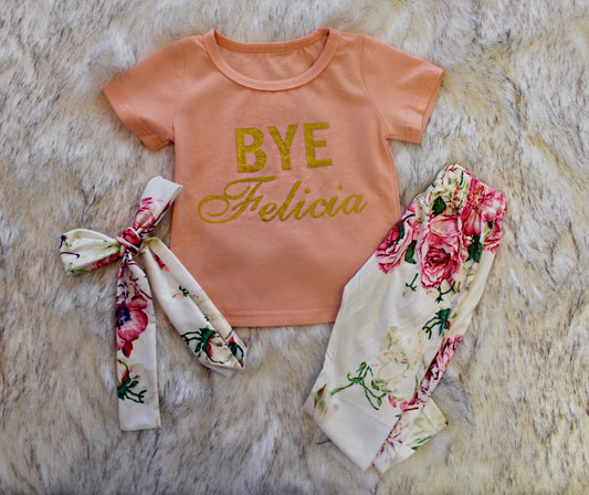 Bye Felicia Three Piece Outfit
