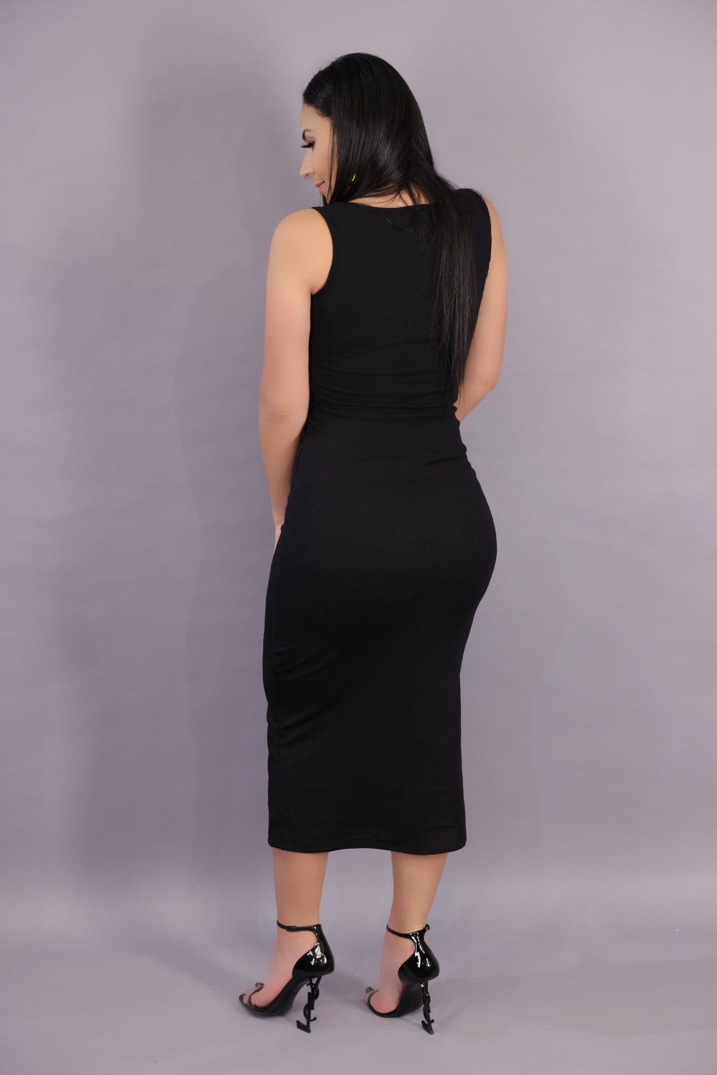 Ola Ribbed Dress